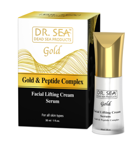 Dr. Sea Pleťové liftingové sérum so zlatom a peptidovým komplexom - 30ml - Dr.Sea