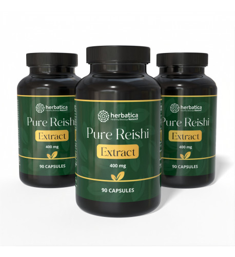 Zvýhodnený set: 3x Reishi Extract 30 % polysacharidov - 90 kapsúl