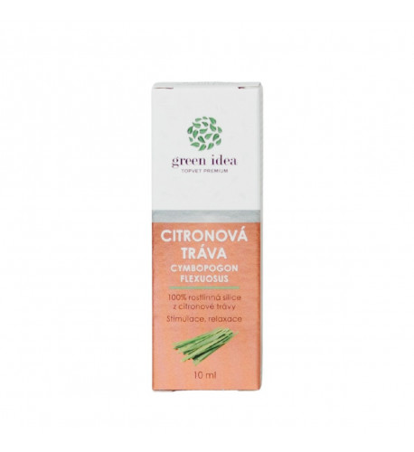 Citrónová tráva – 100 % silica 10 ml – Green idea