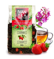 Ivan čaj s jahodami – 100 g – Vitateka
