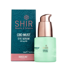 CBD očné sérum proti opuchom, tmavým kruhom a vráskam 15 ml - SHIR Beauty & Science CBD očné sérum proti opuchom, tmavým kruhom a vráskam 15 ml - SHIR Beauty & Science