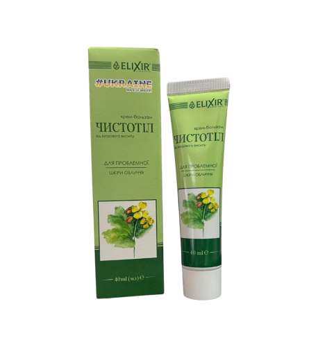 Krémový balzam Lastovičník extrakt čistotel - Elixir - 40 ml