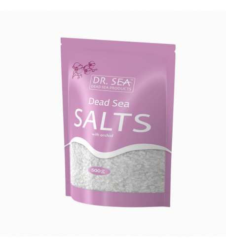 Soľ z Mŕtveho mora s extraktom z orchidey - 500g - Dr. Sea