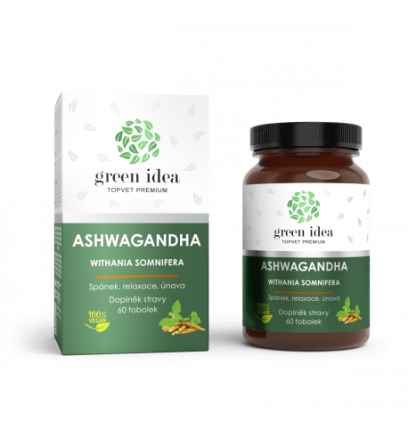 Ashwagandha - 60 kapsúl - Green idea