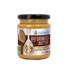100 % bio arašidové maslo – 250 g – Bioherba 100 % bio arašidové maslo – 250 g – Bioherba
