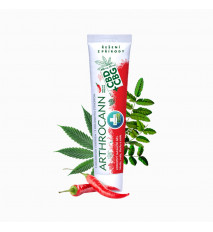 ARTHROCANN hrejivý konopný masážny gél CBD + CBG s koloidným striebrom - 75 ml - Annabis