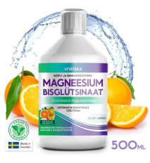 Magnézium bisglycinát – tekutá forma – 500 ml – Vitateka Magnézium bisglycinát – tekutá forma – 500 ml – Vitateka