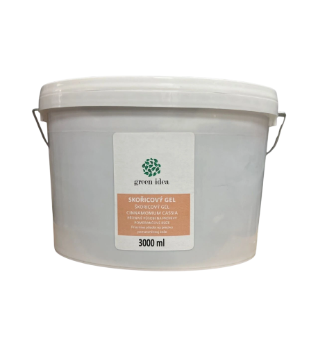Škoricový masážny gél kabinet 3000 ml - Green idea