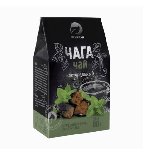 Čaga čaj s mätou piepornou - 80 g - Alteya
