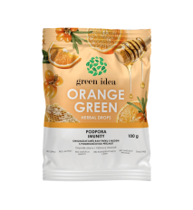 Orange green – bylinné cukríky 100 g – Green idea