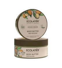 Telové maslo hĺbkovo vyživujúce Organic Argana - 200 ml - Ecolatier Telové maslo hĺbkovo vyživujúce Organic Argana - 200 ml - Ecolatier