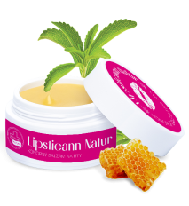 LIPSTICANN NATUR konopný balzam na pery s včelím voskom - 15 ml - Annabis