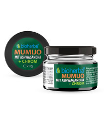 Mumio extrakt Shilajit s Ashwagandhou - 20 g - Bioherba Mumio extrakt Shilajit s Ashwagandhou - 20 g - Bioherba