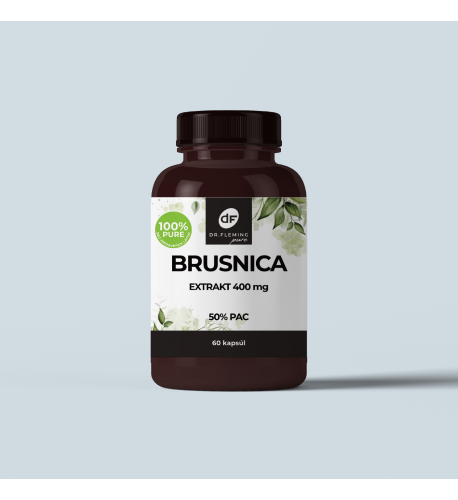 Brusnica Extrakt 50% PAC - 60 kapsúl - Dr. Fleming