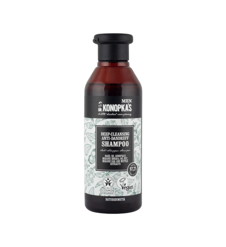 Pánsky hĺbkovo čistiaci šampón proti lupinám - 280 ml - Dr. Konopka's