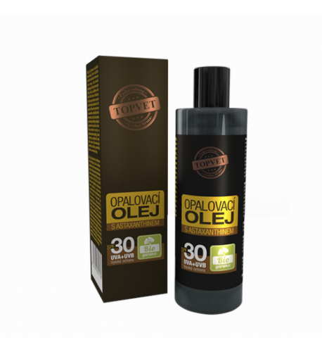 Opaľovací olej s astaxantínom SPF 30 100 ml - Green idea