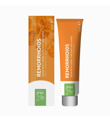 Upokojujúci krém s pagaštanom konským a škumpou vlasatou - 30 ml - INA Essentials