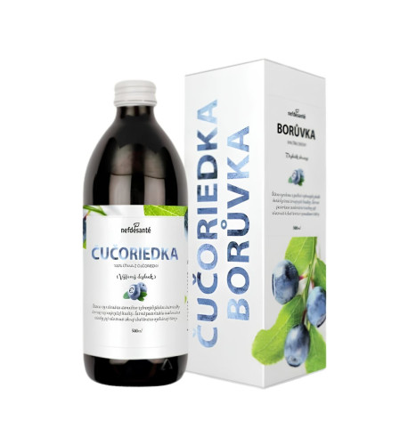 Čučoriedka šťava - 500 ml - Nefdesanté Čučoriedka šťava - 500 ml - Nefdesanté