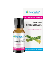 Esenciálny olej citronela – 10 ml – Bioherba Esenciálny olej citronela – 10 ml – Bioherba