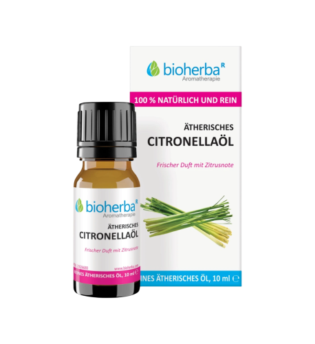 Esenciálny olej citronela – 10 ml – Bioherba Esenciálny olej citronela – 10 ml – Bioherba