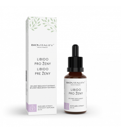 Libido pre ženy – bezliehová tinktúra – kvapky 25 ml – Green idea