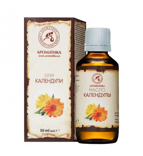 Prírodný rastlinný olej Nechtík - 50 ml - Aromatika