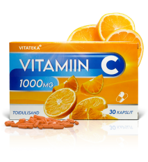 Vitamín C 1000 mg – 30 kapsúl – Vitateka