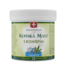 Konská masť s konope chladivá - 75 ml - SwissMedicus Konská masť s konope chladivá - 75 ml - SwissMedicus