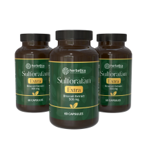 Zvýhodnený set: 3x Sulforafán EXTRA - extrakt z brokolice 500 mg, 60 kapsúl Zvýhodnený set: 3x Sulforafán EXTRA - extrakt z brokolice 500 mg, 60 kapsúl