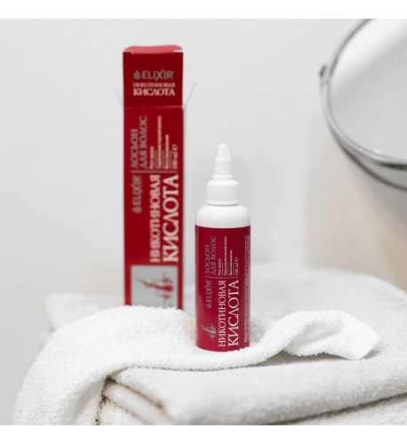 Vlasová voda s kyselinou nikotínovou - 100ml - Elixir