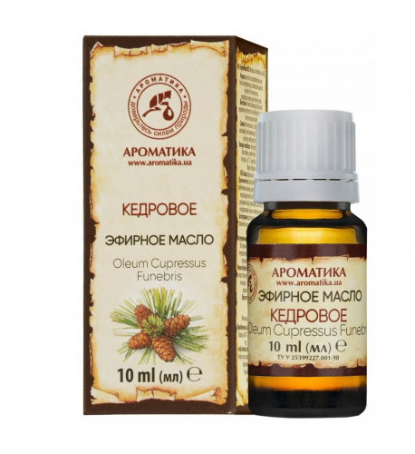 Esenciálny olej Céder - 10 ml - Aromatika