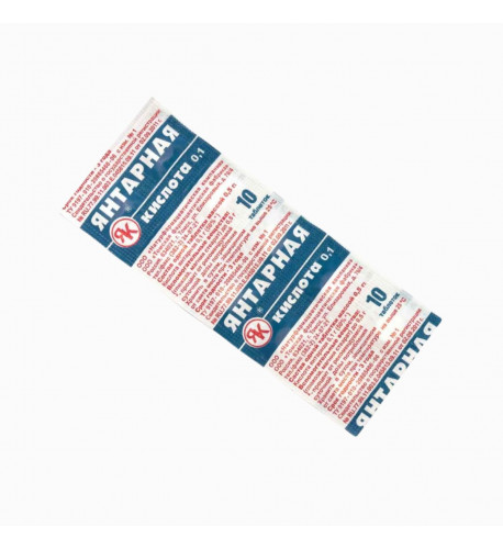 Kyselina jantárová - 10 tabl. - IPHAR