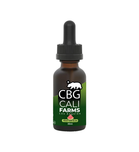 CBD + CBG Olej (2000 mg CBD + 500 mg CBG) - Vodný melón - 30 ml - CaliFarms