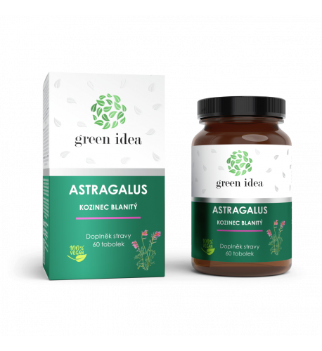 Astragalus – Kozinec blanitý – kapsuly 60 ks – Green idea