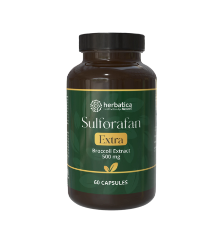 Sulforafán EXTRA - extrakt z brokolice 500 mg, 60 kapsúl Sulforafán EXTRA - extrakt z brokolice 500 mg, 60 kapsúl