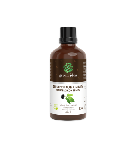Eleuterokok tinktúra – kvapky 50 ml – Green idea