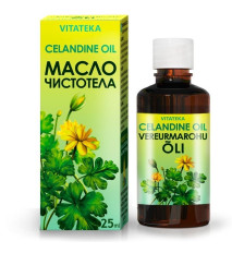 Olej s extraktom z lastovičníka a vitamínom E – 25 ml – Vitateka