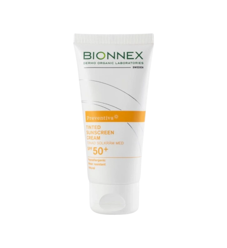 Ochranný krém na opaľovanie tónovací SPF 50+, 50 ml - Bionnex