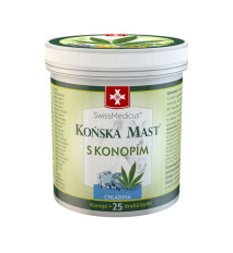 Konská masť s konope chladivá 250 ml – SwissMedicus