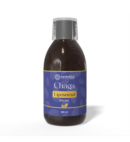 Lipozomálny extrakt Čaga  (40% polysacharidy) - 200 ml