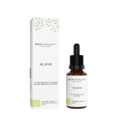 Hlava bezalkoholová tinktúra – kvapky 25 ml – Green idea Hlava bezalkoholová tinktúra – kvapky 25 ml – Green idea