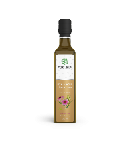 Echinacea sirup - trstinový 250 ml - Green idea Echinacea sirup - trstinový 250 ml - Green idea
