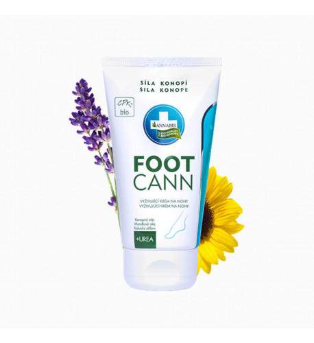 FOOTCANN BIO krém na nohy s ureou - 75 ml - Annabis