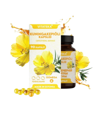 Pupalkový olej 500 mg - 90 kapsúl - Vitateka Pupalkový olej 500 mg - 90 kapsúl - Vitateka