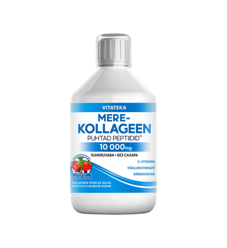 Rybí kolagén 10 000 mg bez cukru – 500 ml – Vitateka