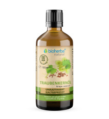 Hroznový olej lisovaný za studena - 100 ml - Bioherba Hroznový olej lisovaný za studena - 100 ml - Bioherba