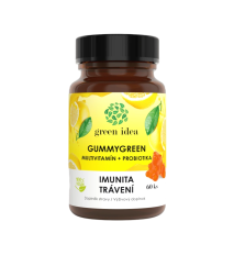 Gummygreen - Multivitamín + probiotiká 60 ks - Green idea Gummygreen - Multivitamín + probiotiká 60 ks - Green idea