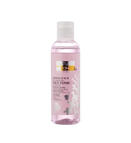 Pleťové tonikum so ženšenom a acai - 200 ml - Natura Estonica