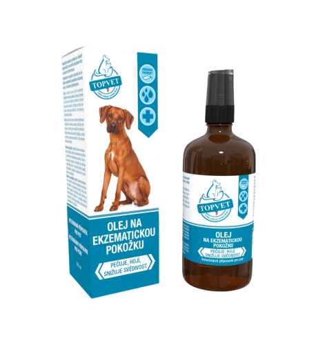 Olej na ekzematickú pokožku pre psov – 100 ml – Green idea