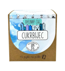 Porcovaný bylinný čaj Ničiteľ cukru - 45g (15x3g)- Bylinářství U Chytré horákyně